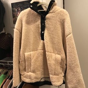 Free People Sherpa Pullover